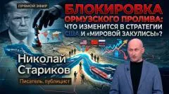 Николай Стариков. Блокировка Ормузского пролива: что изменится в стратегии США и «мировой закулисы» выпуск от 08.05.2026